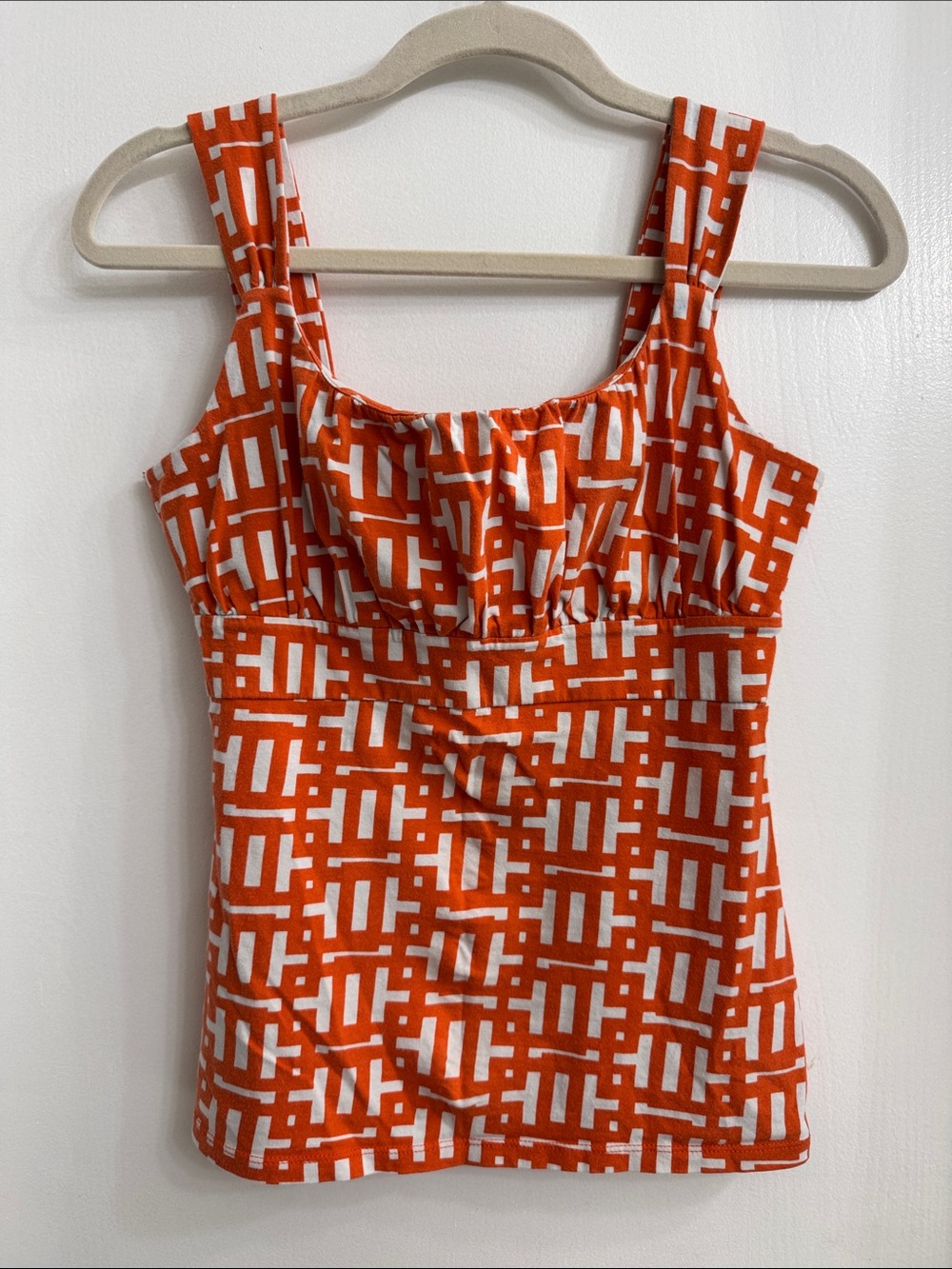 Ann Taylor Geometric Tank Top